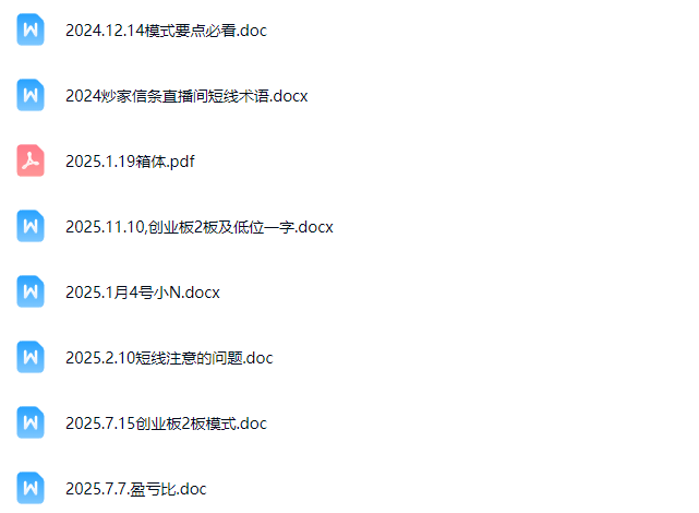 炒家信条 课程文档-牛牛课程